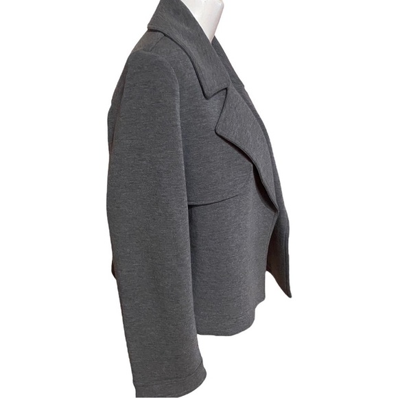 Soft Surroundings Blazer Gray Open Front Jacket Size S - Picture 5 of 8